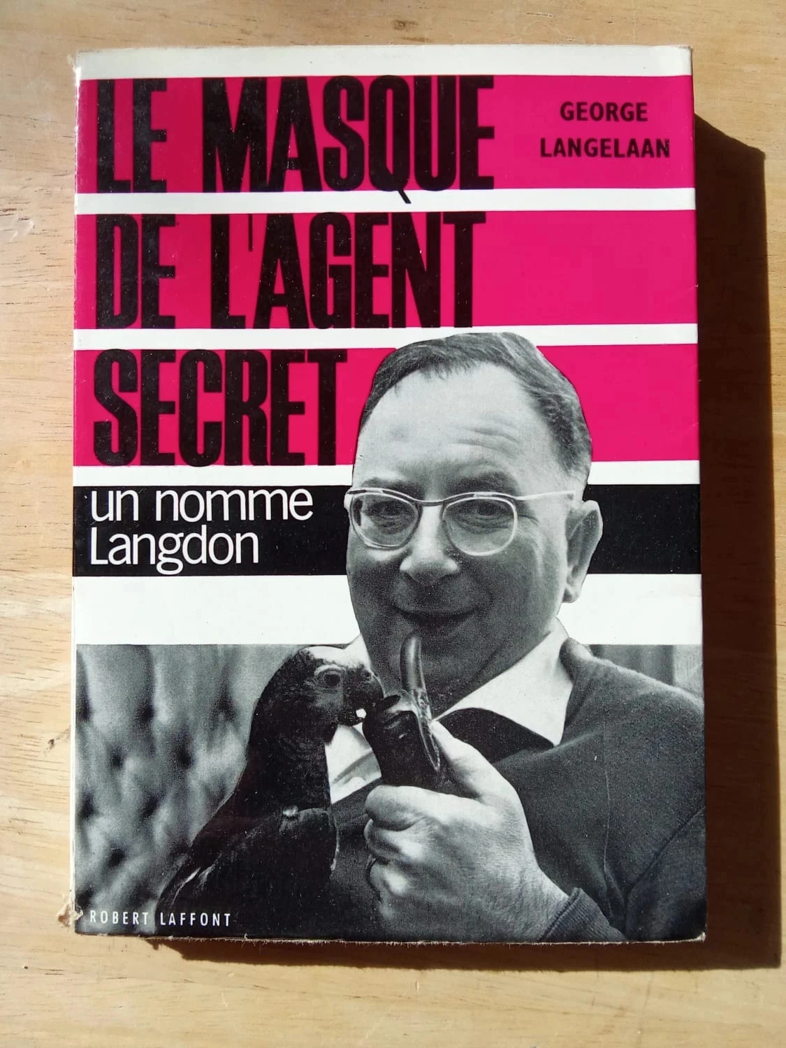 Le masque de l'agent secret, un nommé Langdon, par George Langelaan